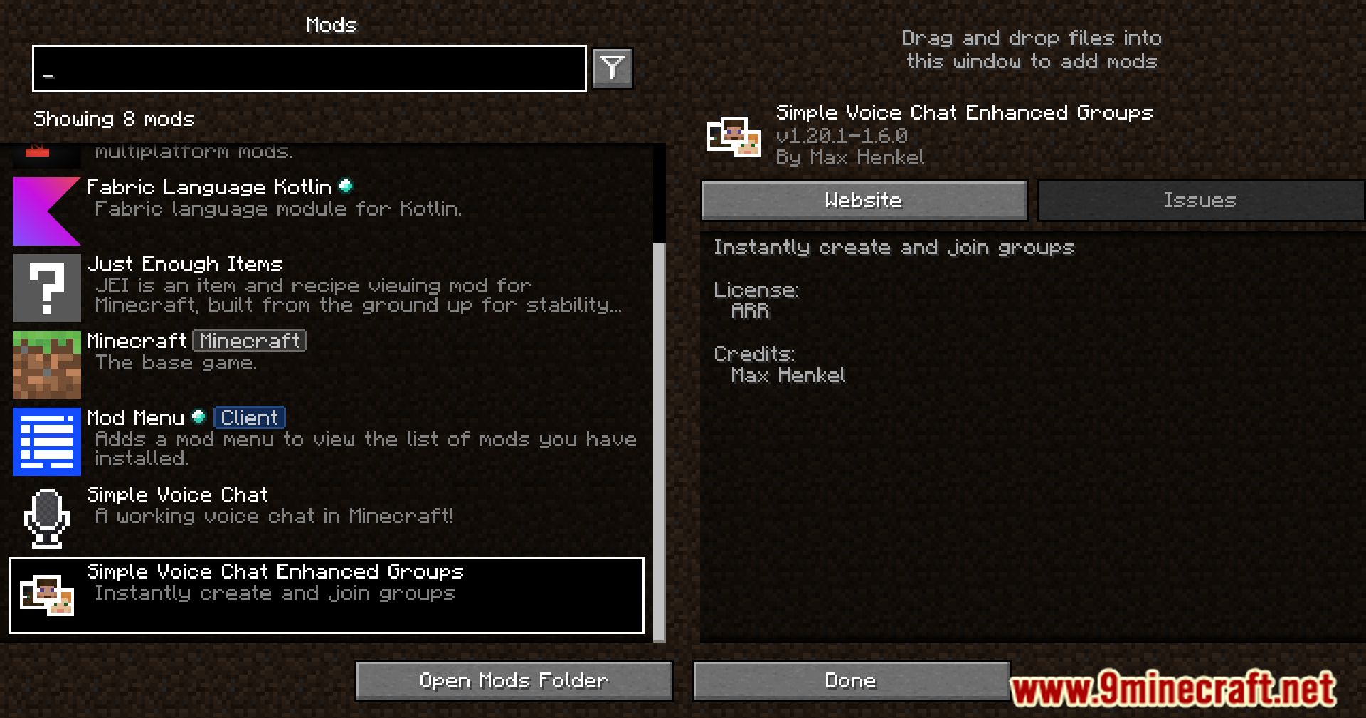 Simple Voice Chat Enhanced Groups Mod (1.21, 1.20.1) - Optimizing Multiplayer Communication 2