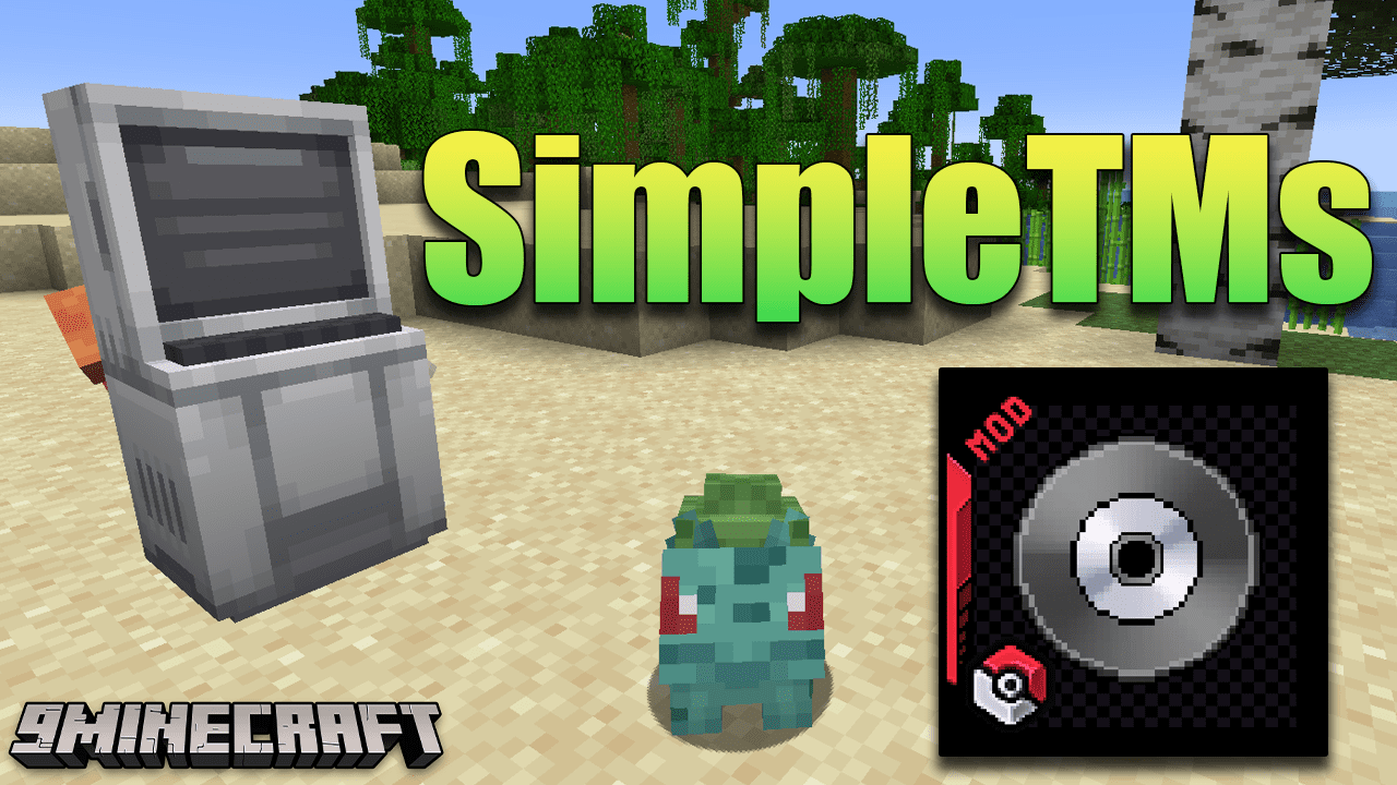 SimpleTMs Mod (1.20.1) - TMs And TRs For Cobblemon 1