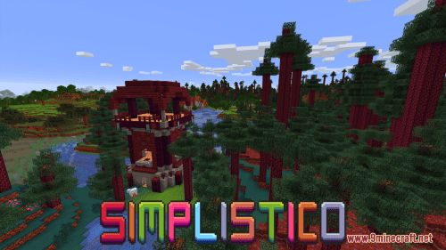 Simplistico Resource Pack (1.20.6, 1.20.1) – Texture Pack Thumbnail