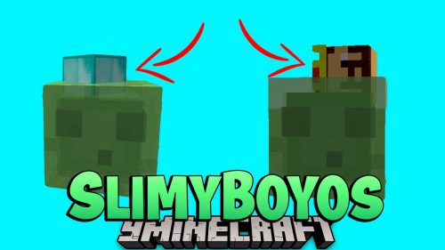 SlimyBoyos Mod (1.21, 1.20.1) – Slimes Pickup Items Thumbnail