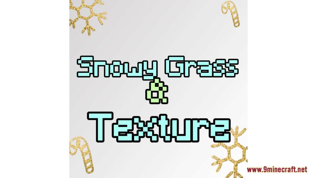 Snowy Grass & Texture Resource Pack (1.20.6, 1.20.1) - Texture Pack 1