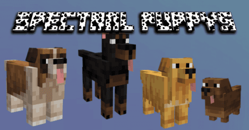 Spectral Puppys Addon (1.20) – MCPE/Bedrock Mod Thumbnail