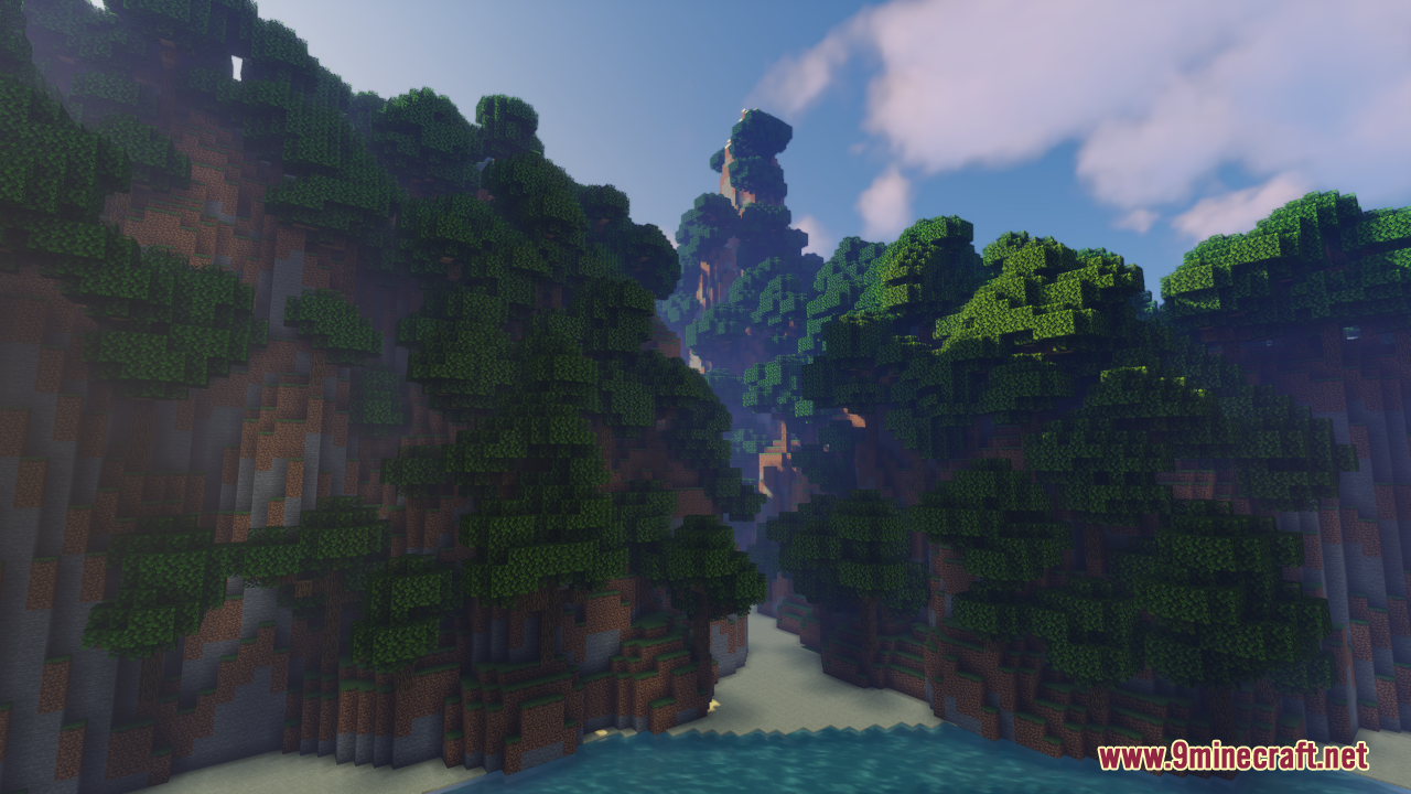 Sunset Island Map (1.21.1, 1.20.1) - Stunning Survival Landscape 10