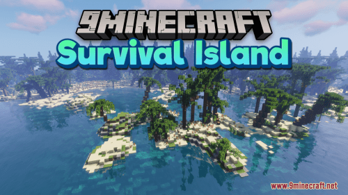 Survival Island Map (1.21.1, 1.20.1) – Survival Challenge Thumbnail