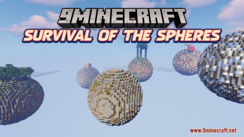 Survival Of The Spheres Map (1.21.1, 1.20.1) – Sky High Survival Thumbnail
