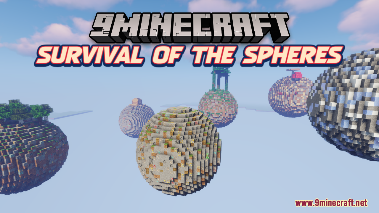 Survival Of The Spheres Map (1.21.1, 1.20.1) - Sky High Survival 1