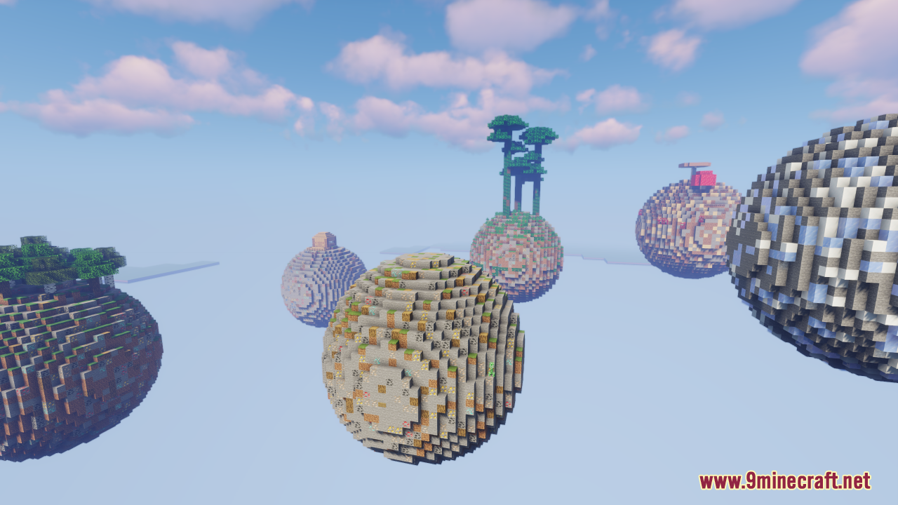 Survival Of The Spheres Map (1.21.1, 1.20.1) - Sky High Survival 2