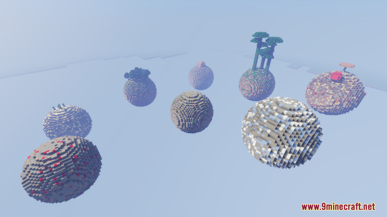 Survival Of The Spheres Map (1.21.1, 1.20.1) - Sky High Survival 8