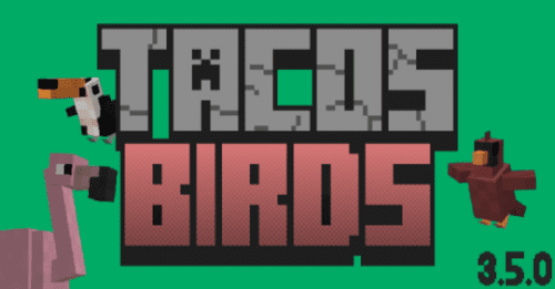 Taco’s Birds Addon (1.20) – MCPE/Bedrock Mod Thumbnail