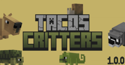 Taco’s Critters Addon (1.20) – MCPE/Bedrock Mod Thumbnail