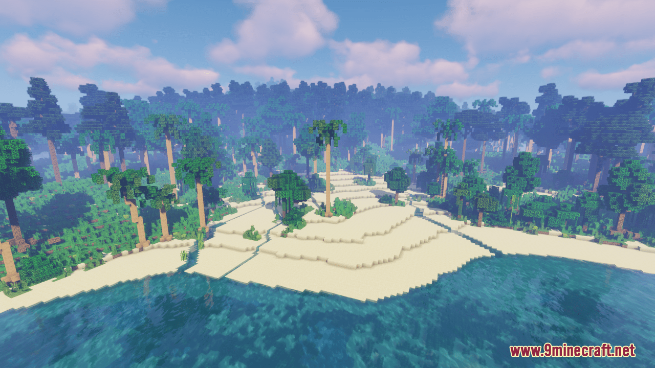 Talira Bay Map (1.21.1, 1.20.1) - Lush Tropical Heaven 8