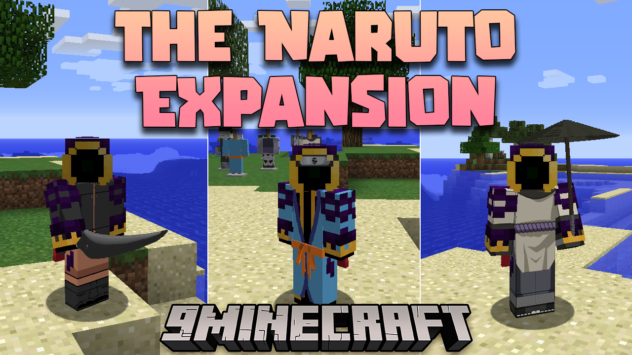 The Naruto Expansion Mod (1.12.2) - Bringing Shuriken And Kunai To Minecraft 1
