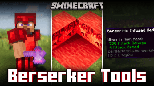 Berserker Tools Mod (1.20.6, 1.20.1) – New Ore, Armor and Gear! Thumbnail