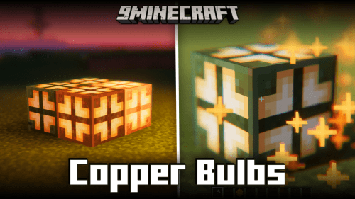 Copper Bulbs Mod (1.20.1) – Oxidizing Copper Lamps Thumbnail