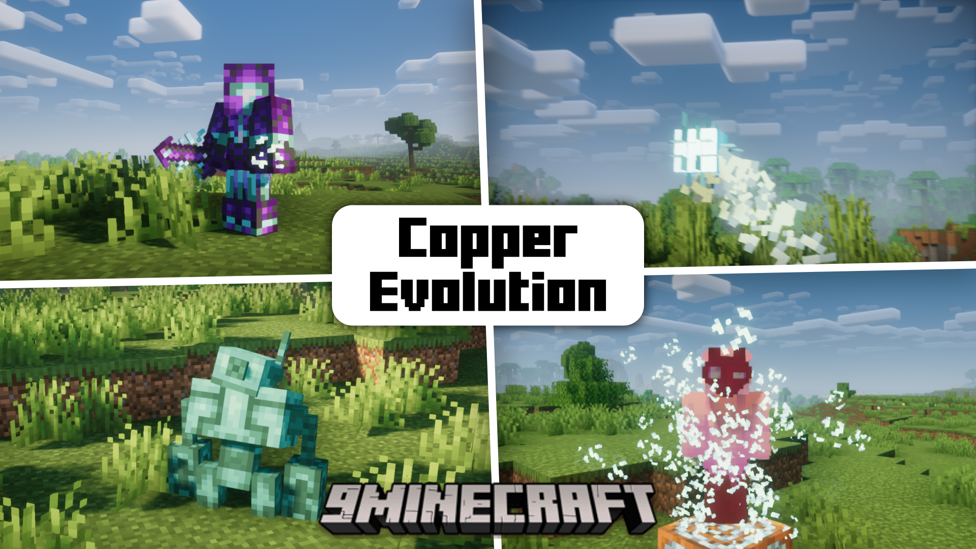 Copper Evolution Mod (1.20.1) - Copper Themed Gear, Mobs, Structures & More! 1