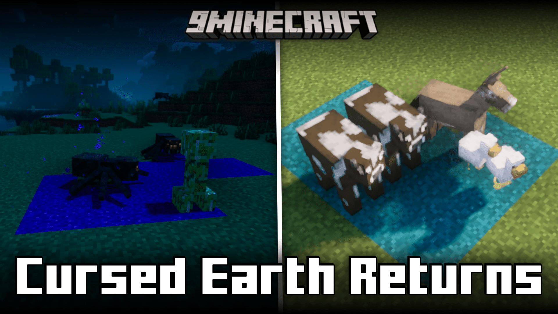 Cursed Earth Returns Mod (1.21.1, 1.20.1) - Cursed & Blessed Earth 1