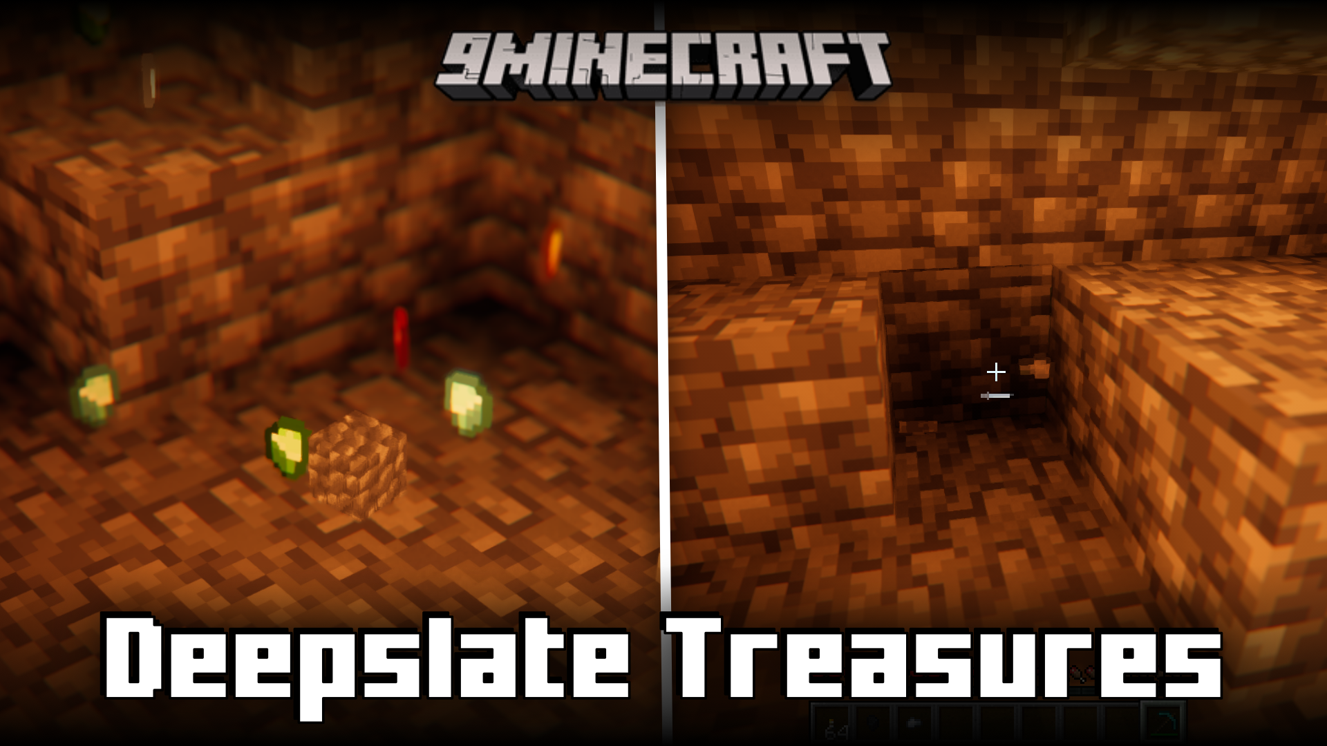 Deepslate Treasures Mod (1.21.1, 1.20.1) - Deepslate Drops Ore Nuggets 1