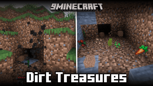 Dirt Treasures Mod (1.20.1, 1.19.3) – Makes Dirt Mining Rewarding Thumbnail