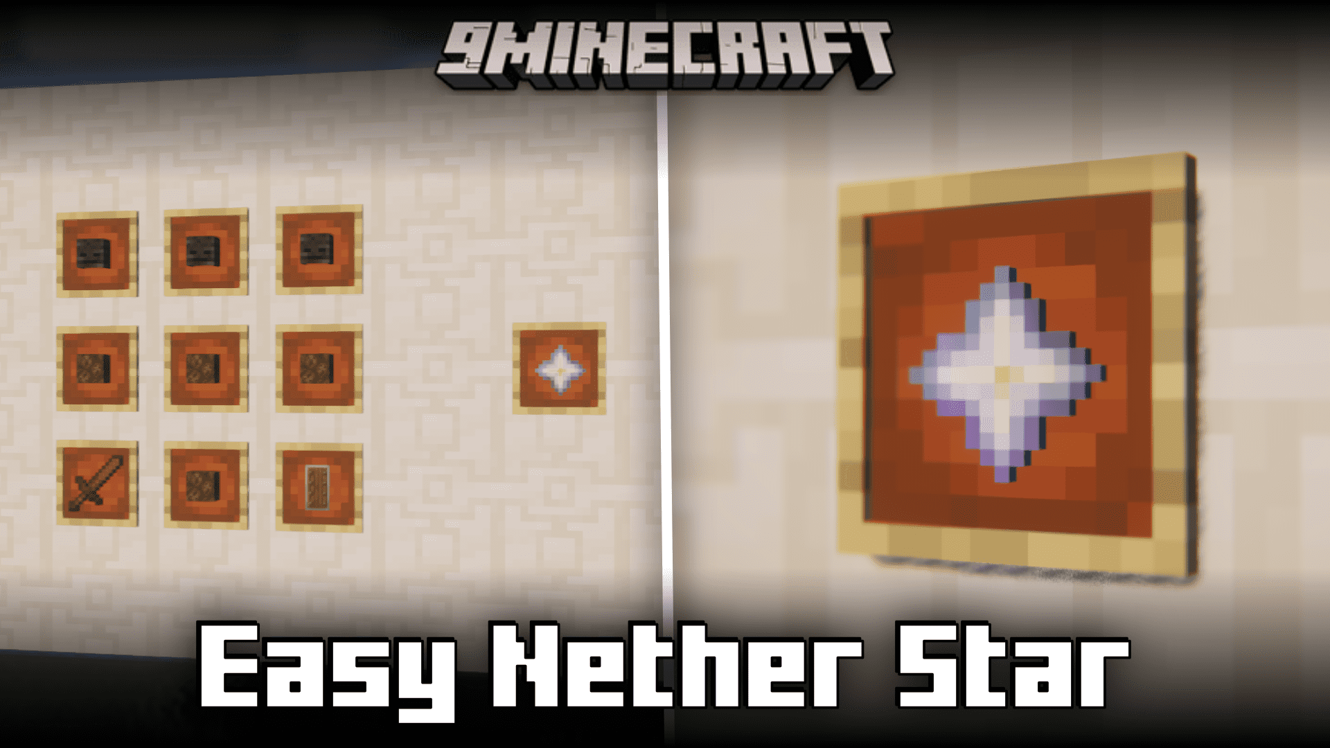 Easy Nether Star Mod (1.20.4, 1.20.1) - Craftable Nether Star 1