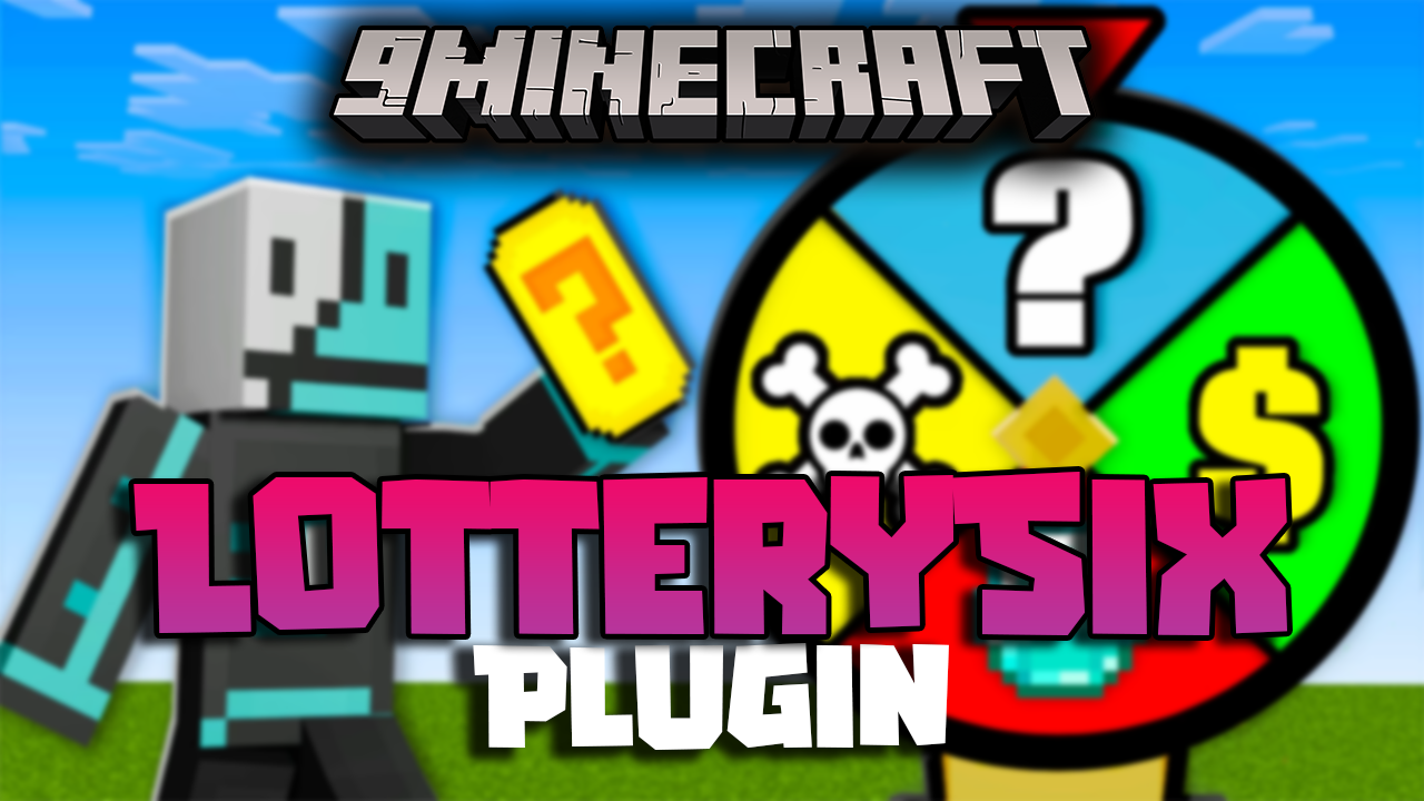 LotterySix Plugin (1.21, 1.20.1) – Spigot 1