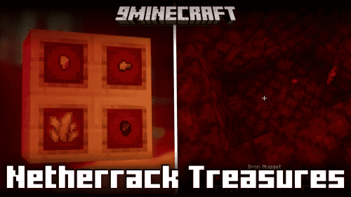 Netherrack Treasures Mod (1.21.1, 1.20.1) – Nether Mining Gets More Rewarding! Thumbnail