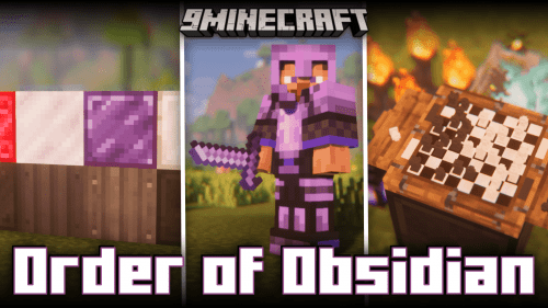 Order Of Obsidian Mod (1.20.1, 1.19.2) – New Tools, Weapons & Armor! Thumbnail