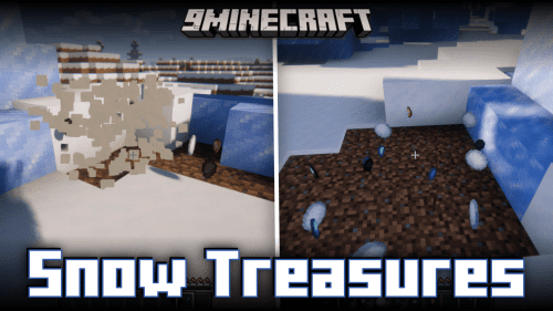 Snow Treasures Mod (1.21.1, 1.20.1) – Hidden Valuables In Snow Thumbnail