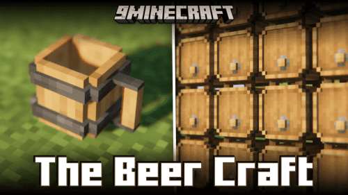 The Beer Craft Mod (1.20.1, 1.19.2) – Brew & Drink Beer! Thumbnail