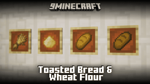 Toasted Bread And Wheat Flour Mod (1.20.1, 1.19.4) – Simple Cooking Thumbnail