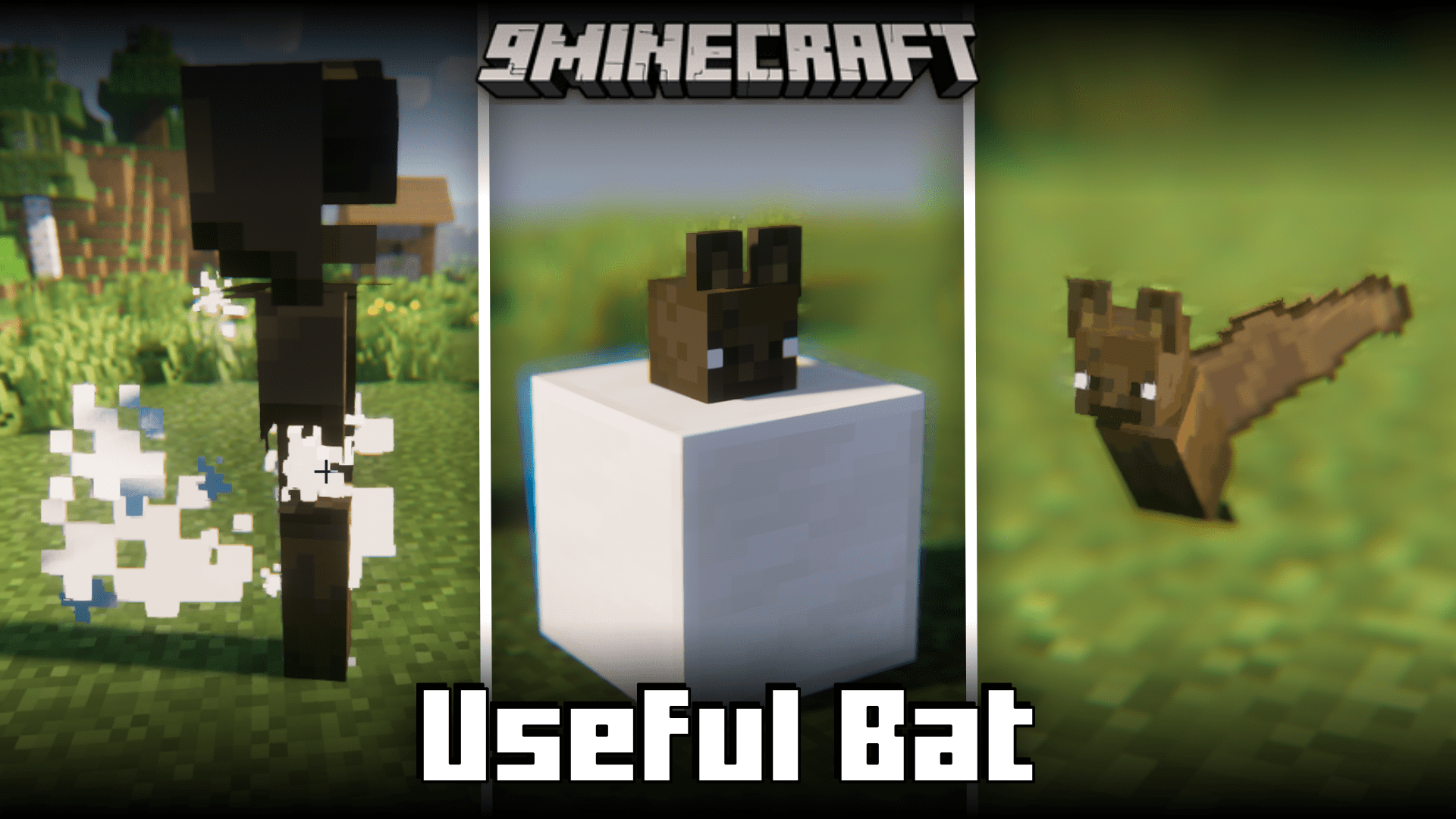 Useful Bat Mod (1.20.1, 1.19.4) - Makes Bats Useful! 1