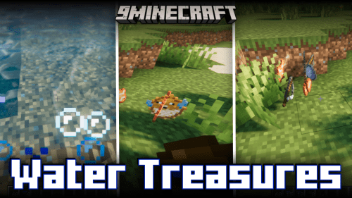 Water Treasures Mod (1.20.1, 1.19.2) – Collecting Loot From The Ocean Thumbnail