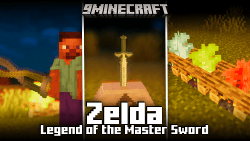 Zelda: Legend Of The Master Sword Mod (1.20.2, 1.20.1) Thumbnail