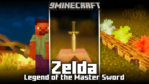 Zelda: Legend Of The Master Sword Mod (1.21.1, 1.20.1) Thumbnail