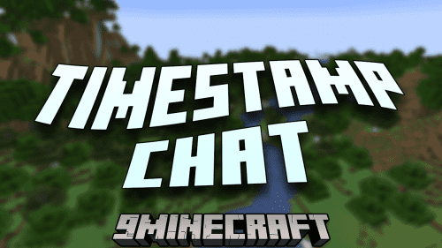 Timestamp Chat Mod (1.21, 1.20.1) – Time Management In Chat Thumbnail