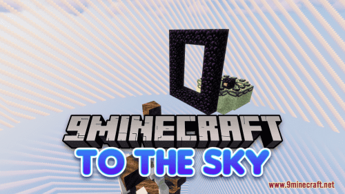 To The Sky Map (1.21.1, 1.20.1) – Jump To The Cloud! Thumbnail