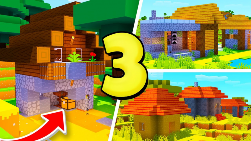 Top 3 Best New Minecraft Double Village Seeds (1.20.6, 1.20.1) – Java Edition Thumbnail