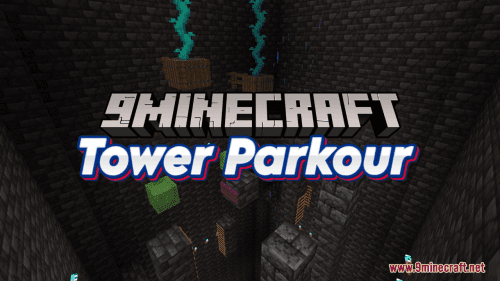 Tower Parkour Map (1.21.1, 1.20.1) – Reach the Heights Thumbnail