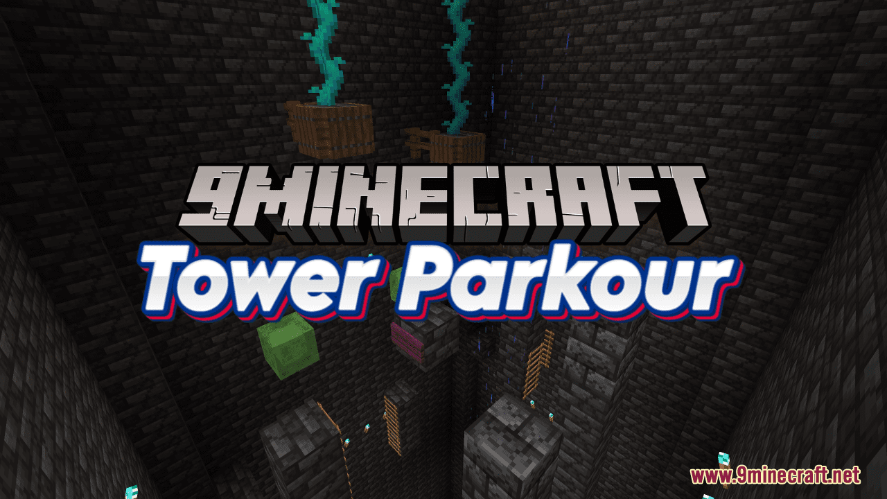 Tower Parkour Map (1.21.1, 1.20.1) - Reach the Heights 1