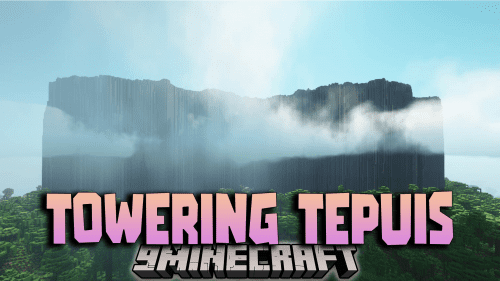 Towering Tepuis Data Pack (1.21.1, 1.20.1) – A Realm of Lost Worlds Awaits Thumbnail