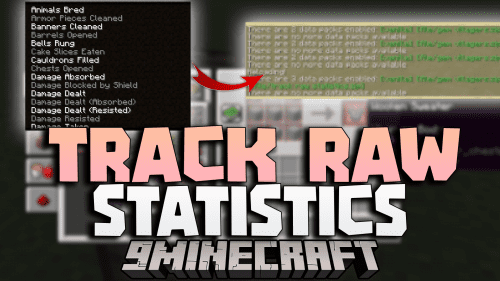 Track Raw Statistics Data Pack (1.20.4, 1.20.1) – Become A Stat Master Thumbnail