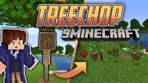 TreeChop Data Pack (1.21, 1.20.1) – Treecapitator, Lumberjack Thumbnail