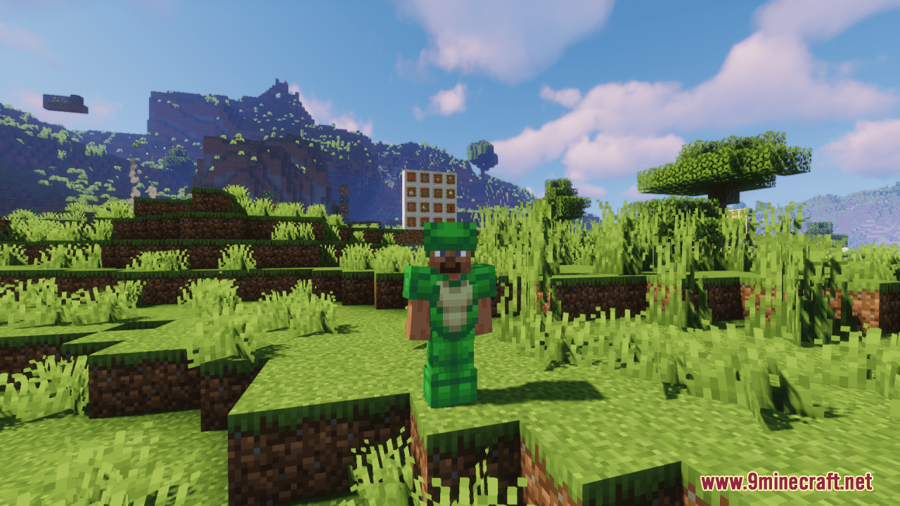 Turtle Armor Resource Pack (1.20.6, 1.20.1) - Texture Pack 2