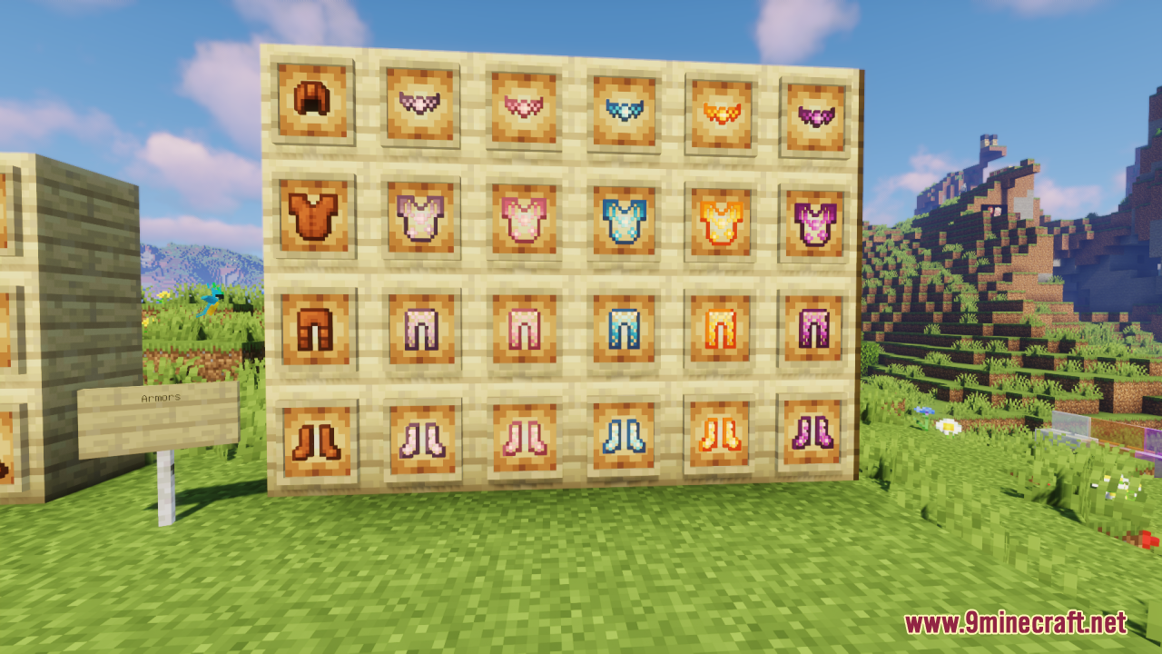 Uni's Magical Minimal Armor Resource Pack (1.20.6, 1.20.1) - Texture Pack 5