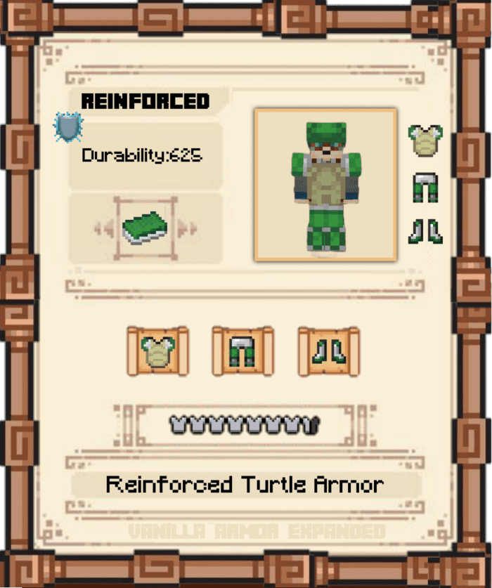 Vanilla Armor Expanded Addon (1.20) - MCPE/Bedrock Mod 18