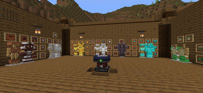 Vanilla Armor Expanded Addon (1.20) - MCPE/Bedrock Mod 3