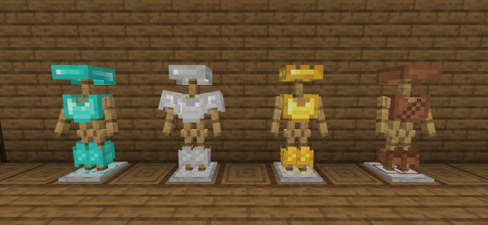 Vanilla Armor Expanded Addon (1.20) - MCPE/Bedrock Mod 4