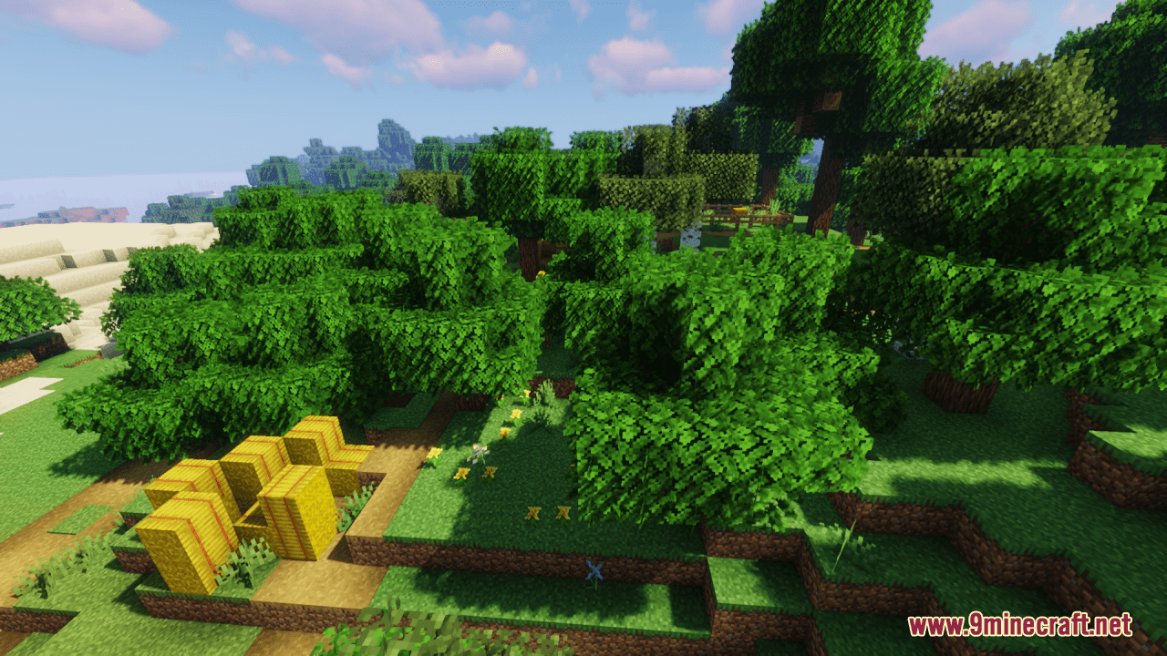 Vanilla Bushy Leaves Resource Pack (1.20.6, 1.20.1) - Texture Pack 5