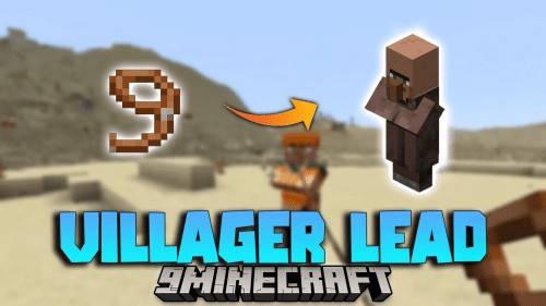 Villager Leads Data Pack (1.20.6, 1.20.1) – Take Your Minions for a Walk Thumbnail