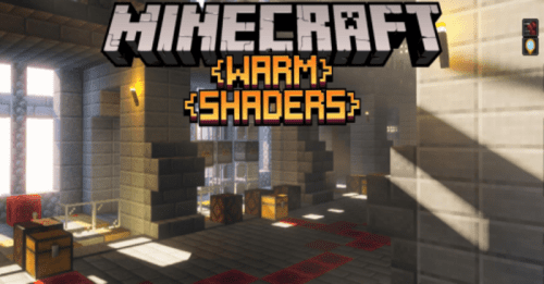 Warm Shaders (1.21, 1.20) – MCPE/Bedrock PBR Shader Thumbnail