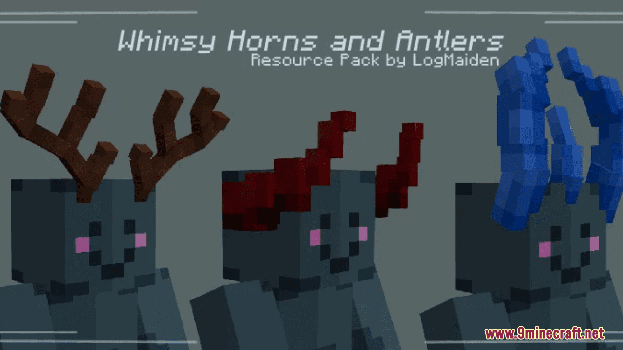 Whimsy Horns and Antlers Resource Pack (1.20.6, 1.20.1) - Texture Pack 1